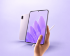 Oppo Pad Mini Matte Display Edition mostrato dalla parte anteriore e posteriore con uno stilo