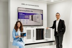 La batteria da 3,84 MWh (immagine: Samsung)