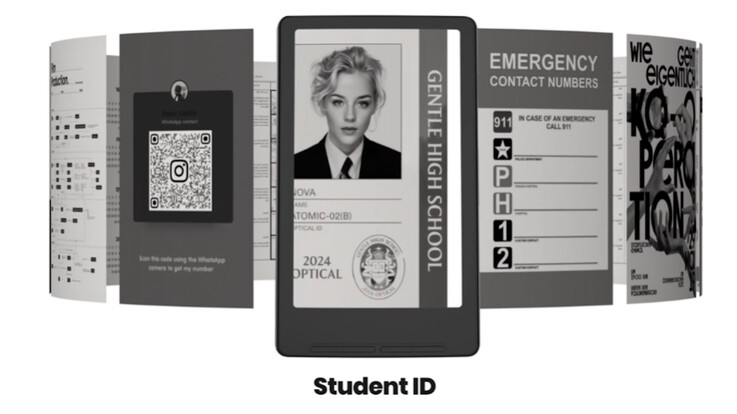 È possibile visualizzare anche le carte d'imbarco. (Fonte immagine: Xteink)