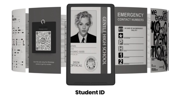 È possibile visualizzare anche le carte d'imbarco. (Fonte immagine: Xteink)