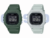 Da sinistra a destra (nella foto), il Casio W218H-3BV e il Casio W218H-8BV. (Fonte: Casio)