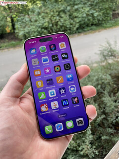 L'iPhone 17 potrebbe utilizzare lo stesso display dell'iPhone 16 Pro (nella foto). (Fonte: Notebookcheck)