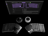 La tastiera ergonomica divisa Naya Create con quattro moduli