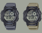 Casio ha lanciato gli orologi AE1000W-5AV e AE1000W-8AV (nella foto) negli Stati Uniti. (Fonte: Casio)