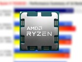 Il Ryzen 9 7950X3D ha 16 core, 32 thread e 128 MB di V-Cache 3D. (Fonte: AMD/3DCenter-edited)