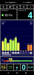 Test GPS a chiuso