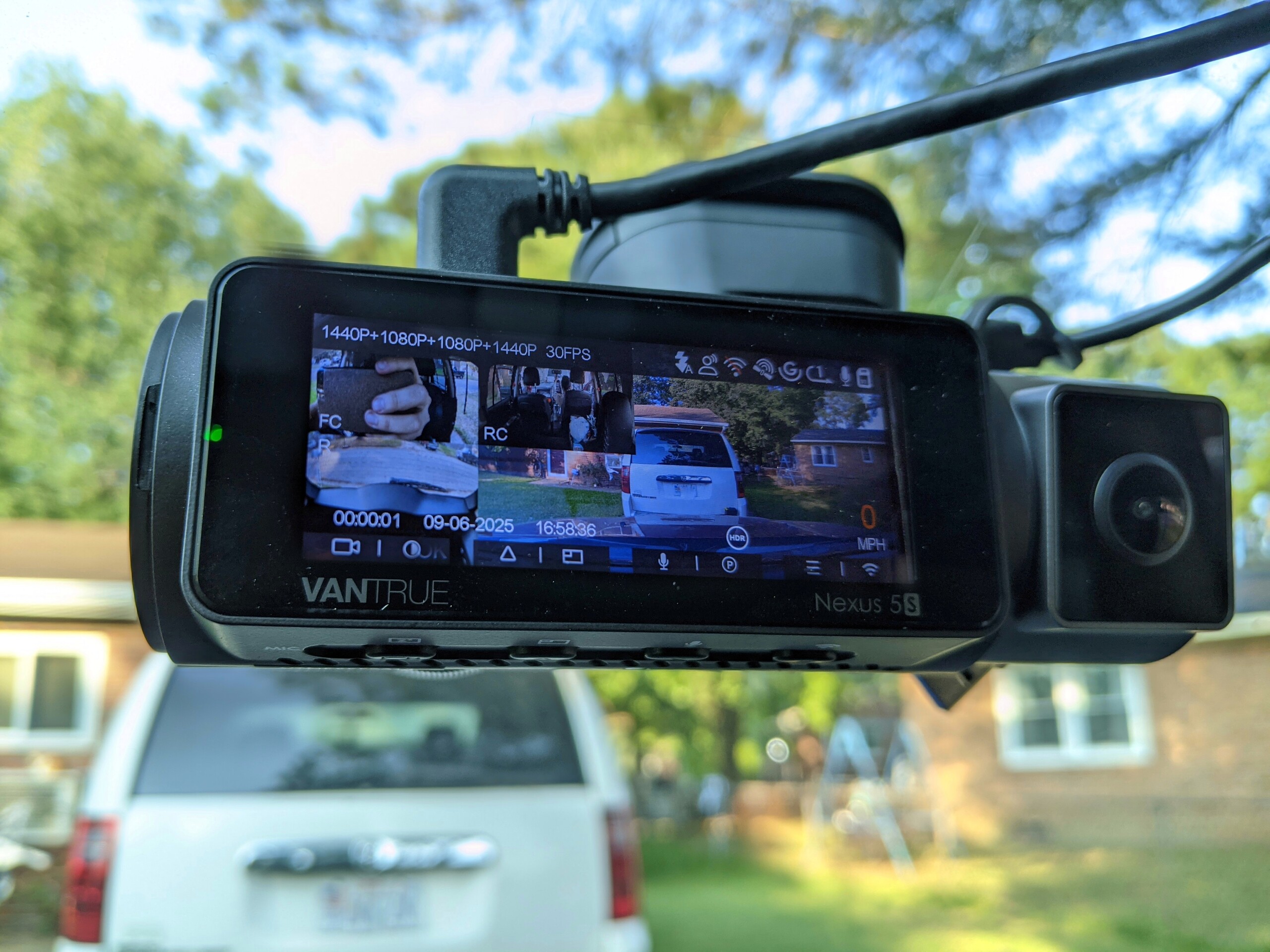 Vantrue Nexus 5S in azione