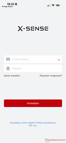 Acceda all'app X-Sense