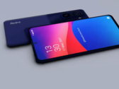 Un rendering del Redmi K50. (Fonte: EasyAccessTech)