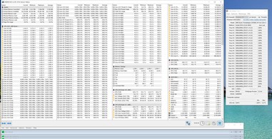 Stress test con l'APU a 4.1 GHz su tutti i cores