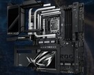 Un rendering della scheda madre ASUS ROG Maximus Z890 Extreme