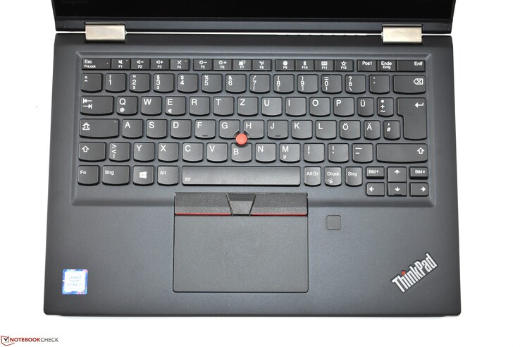 La tastiera del Lenovo ThinkPad X390 Yoga