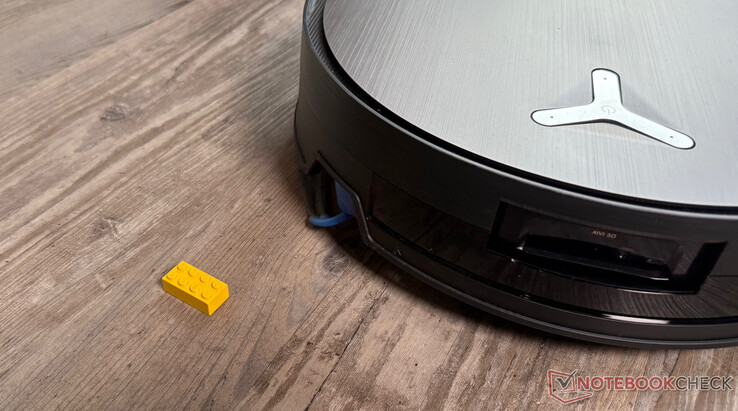 Ecovacs Deebot X11 OmniCyclone ha persino riconosciuto questa piccola morsettiera durante il test
