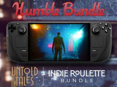 Il bundle Indie Roulette scadrà il 2 agosto 2025. Nella foto: Steam Deck con The Hong Kong Massacre. (Fonte immagine: Steam e Humble Bundle - modifica)