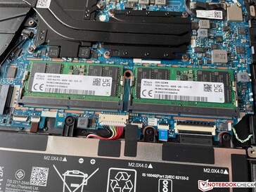 2x SO-DIMM sotto un coperchio aggiuntivo