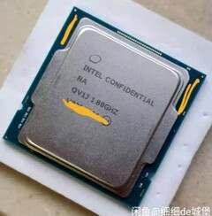 Prototipo dell'Intel Core i9-11900 (Fonte: Wccftech)