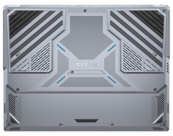 MSI Titan 18 HX - Coperchio inferiore. (Fonte immagine: MSI)