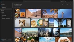 L&#039;app Foto di Microsoft con supporto alle foto di iCloud in Windows 11 (Fonte: Microsoft)