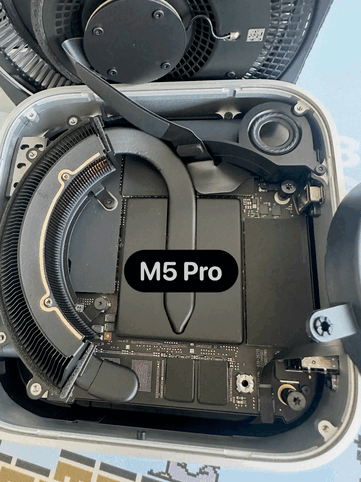 Anche il M5 Pro del Mac Mini è dotato di NAND saldata