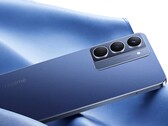 Il Realme P3x 5G ha un design moderno con una cornice piatta e un retro in pelle opzionale. (Fonte immagine: Realme)