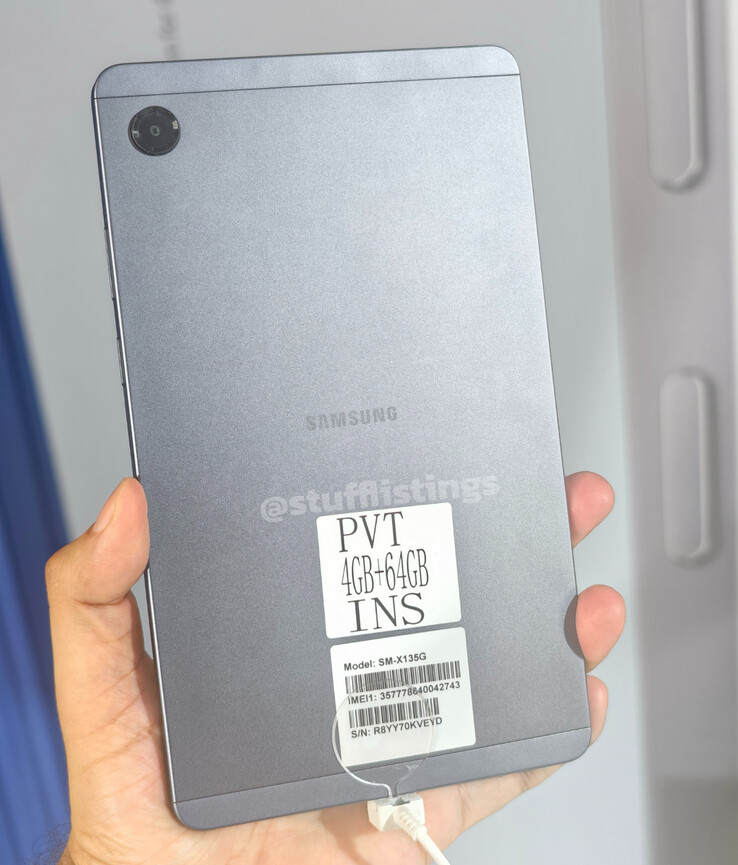 Il Galaxy Tab A11. (Fonte immagine: via Mukul Sharma)