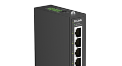 Il DIS-100E-05 offre quattro porte Fast Ethernet