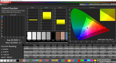 CalMAN ColorChecker calibrata