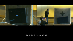 Il televisore Displace dimostra la sua nuova funzione di sicurezza. (Fonte: Displace)