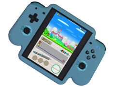 Un mockup di MagicX Two58 con New Super Mario Bros. (Fonte: MagicX - modifica)