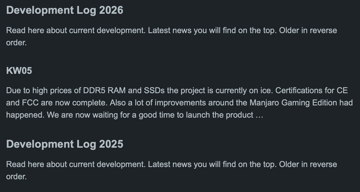 Dichiarazione rilasciata dallo sviluppatore di Orange Pi Neo.