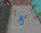 Uno screenshot del gameplay di Just Move:Clean City Messy Battle