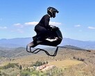 L'Airbike può raggiungere una velocità di 102 chilometri all'ora.  (Fonte immagine: Screenshot del video di test di Volonaut)
