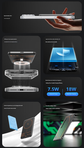 Punti salienti del power bank da 5.000 mAh (traduzione automatica)