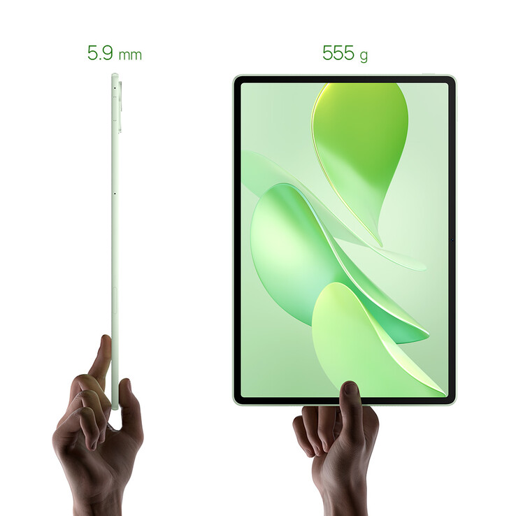 Huawei MatePad 12 X 2025 è un tablet di 183 mm (7,2 pollici) per 270 mm (10,98 pollici) con uno spessore di 5,9 mm. (Fonte: Huawei)