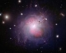 Un'immagine che mostra la galassia NGC 1275.