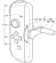 Un brevetto Nintendo pubblicato di recente aggiunge la funzionalità di manovella e una sorta di ruota meccanica al Joy-Con Swtich2 (Fonte: Nintendo / WIPO)