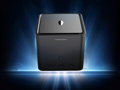 La Mini Workstation Thunderobot AI con 128 GB di RAM costa 3.975 dollari in Cina. Nella foto: un'immagine promozionale con un rendering del mini PC.