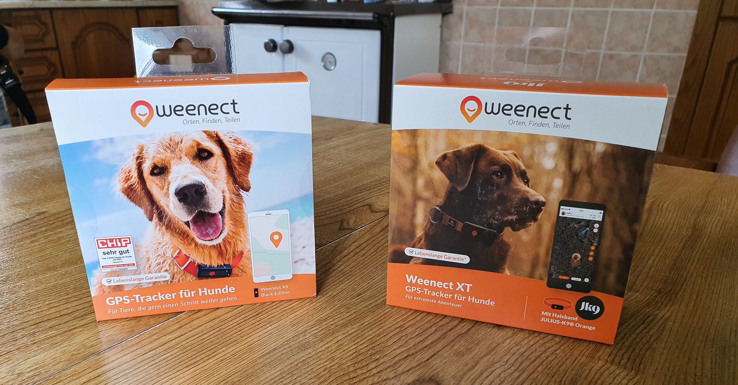 Localizzatori gps per animali domestici Weenect XS e Weenect XT