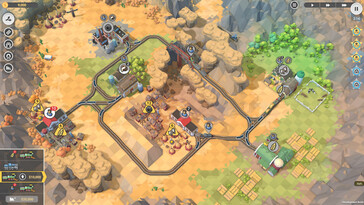 Nella foto: uno screenshot del gameplay di Train Valley 2.
