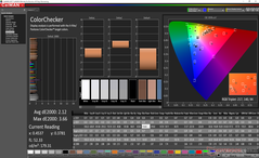 ColorChecker prima della calibrazione