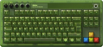 8BitDo Retro 87 Tastiera meccanica Xbox Edition FR layout. (Fonte: 8BitDo)