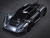 Come la maggior parte delle hypercar, la Arash AFX sembra molto aerodinamica in queste prime immagini teaser (Immagini: Arash)
