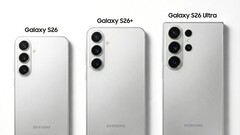 La famiglia Samsung Galaxy S26 come probabilmente non apparirà. Il Galaxy S26 Ultra sarà probabilmente più rotondo. (Fonte: Ice Universe)
