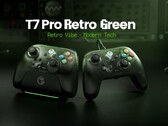 I controller T7 Pro Retro Green e T7 Pro W Retro Green presentano un design simile.