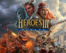 Poster ufficiale di Heroes of Might and Magic III Remake. Il classico gioco di strategia torna nel 2027.