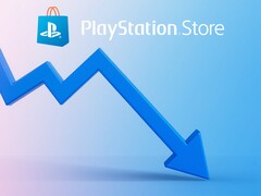 Grafico che illustra il calo dei prezzi su PlayStation Store