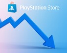 Grafico che illustra il calo dei prezzi su PlayStation Store