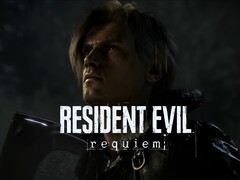 Striscione di Resident Evil Requiem con Leon (Fonte: screenshot, Resident Evil YouTube con modifiche)