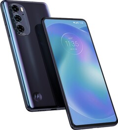 Il Motorola &#039;Rogue&#039; assomiglia all&#039;Edge X30 Special Edition con la sua fotocamera sotto il display. (Fonte immagine: @evleaks)