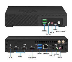 Newsmay Neosmay S2-B560TPM - porte (fonte: Newsmay)